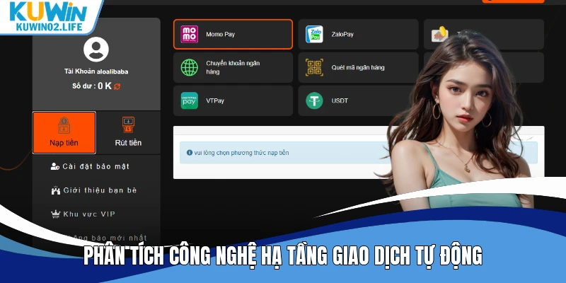 Phân tích công nghệ hạ tầng giao dịch tự động